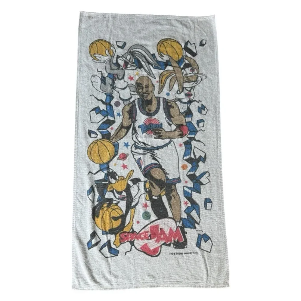 Space Jam vintage 1996 beach towel
